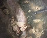 隠し味でコク旨！牛すじと筍芋の生姜煮作り方2写真