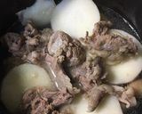 隠し味でコク旨!牛すじと筍芋の生姜煮作り方3写真