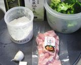 ブロッコリと厚切ベーコンのクリームパスタ作り方1写真
