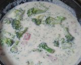 ブロッコリと厚切ベーコンのクリームパスタ作り方11写真