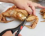 簡単☆毛ガニのさばき方～カニの解体方法作り方2写真