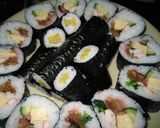 定番☆太巻寿司＆おまけの細巻作り方23写真