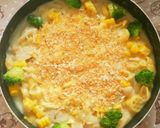白菜とベーコンのワンポットグラタン。作り方12写真