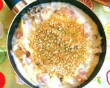 甘辛そぼろとポテトのワンポットグラタン。作り方13写真