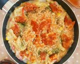 白菜とベーコンのワンポットグラタン。作り方13写真