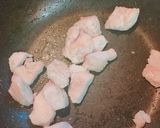 チキンとビーツ！ ピンクのスープ カレー作り方4写真