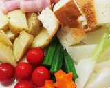 X'masにも☆残り物でカレーフォンデュ作り方1写真