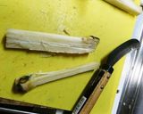まるまる1本！サトウキビで煮物作り方5写真