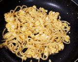 余ったサラスパ活用!和風たまごスパゲティ作り方1写真