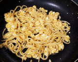 余ったサラスパ活用！和風たまごスパゲティ作り方1写真