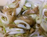 長ねぎ＆ザーサイ＆キャベツのせ拉麺。作り方3写真