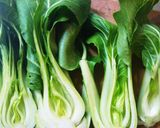 生姜たっぷり中華風チンゲン菜のサラダ作り方3写真