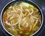 簡単！煮込みうどん☆味噌カレー風味作り方3写真