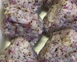 簡単美味しい２つ味を楽しめる肉おにぎり作り方2写真