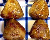 簡単美味しい２つ味を楽しめる肉おにぎり作り方8写真