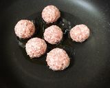 ひき肉だけde肉団子作り方1写真