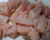 簡単❀鶏むね肉の漬け焼き❀りんご酢で♬作り方3写真