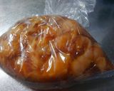 簡単❀鶏むね肉の漬け焼き❀りんご酢で♬作り方4写真