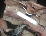 揚げない竜田揚げ☆鰤のアラの竜田揚げ風作り方1写真