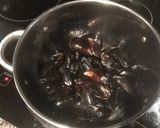 ベルギー名物ムール貝の白ワイン蒸し作り方4写真