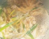 牛しぐれのかき玉肉そば作り方5写真