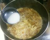 モヤシラーメンとろみ付け　袋麺で簡単♪作り方9写真