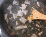 極旨♡黒ごま麻婆豆腐作り方6写真