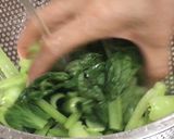 酢納豆と小松菜のチヂミ作り方2写真