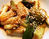 お弁当に☆焼肉チックな長ねぎ作り方3写真