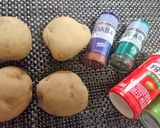 やみつき★【大人のピリ辛フライドポテト】作り方1写真