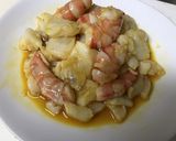 エビとタラのかぶら蒸し作り方4写真