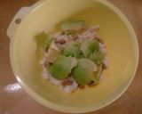 納豆豆腐アボカドトースト作り方3写真