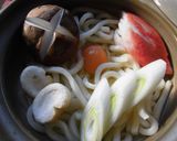 あとは火にかけるだけ(^^♪鍋焼きうどん作り方1写真