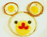 ＊玉ねぎの輪de目玉焼き＊私の覚え書き作り方11写真