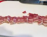 ポテトとベーコンのクリームパスタ作り方2写真