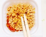 ✿チンゲン菜の納豆和え✿作り方4写真