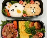 簡単コニー&ブラウンキャラ弁ラインキャラ作り方4写真