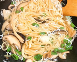 たっぷり青唐辛子としらすの和風スパゲティ作り方7写真