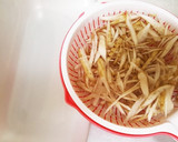 豚肉蒟蒻ごぼうのしぐれ煮作り方1写真