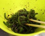 ピーマンのおかか昆布和え作り方3写真