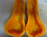 丸ごと焼く♬バターナッツかぼちゃグラタン作り方4写真