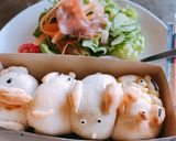 11月26日パン教室、動物ちぎりパン作り方11写真