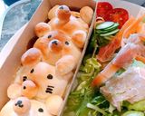 11月26日パン教室、動物ちぎりパン作り方13写真