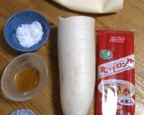 大根とカニかまのマヨネーズ和え作り方1写真