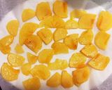 レンジとオーブンで柿のドライフルーツ作り方1写真