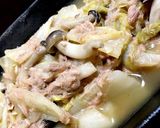 白菜とツナのうま煮 簡単作り方6写真