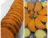 さつまいもとアボカドのハニーマスタード作り方1写真