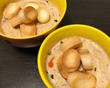 台湾の定番朝ごはん！豆乳スープ(鹹豆漿)作り方10写真