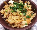玄米派の鶏胸肉まるごと牛蒡ごはん作り方8写真