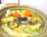 バリエーション多数とり団子鍋（味噌風味）作り方9写真